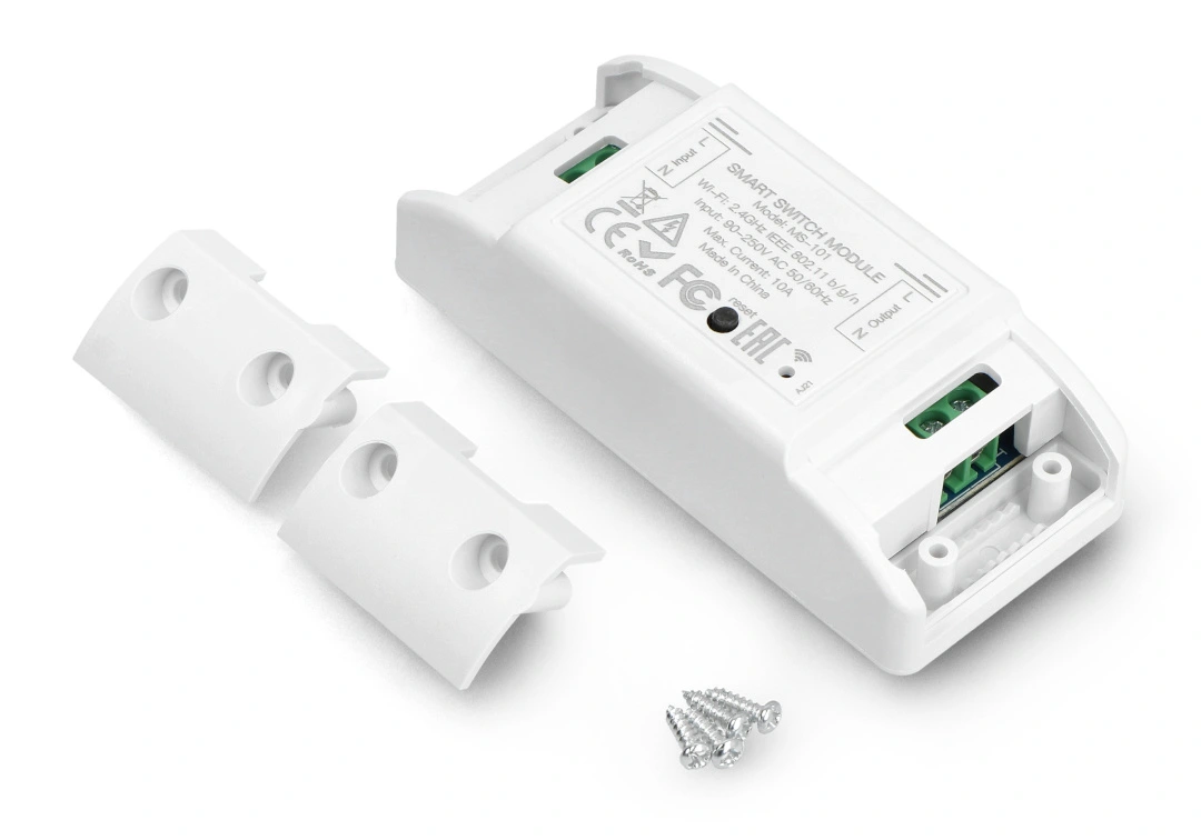 Inteligentny przekaźnik / przełącznik WiFi Moes MS-101 TUYA 3 Inteligentny przekaźnik / przełącznik WiFi Moes MS-101 TUYA 2