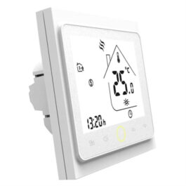 Inteligentny termostat ogrzewanie elektryczne 16A Biały Wi-Fi Moes WHT-002-GBLW Tuya