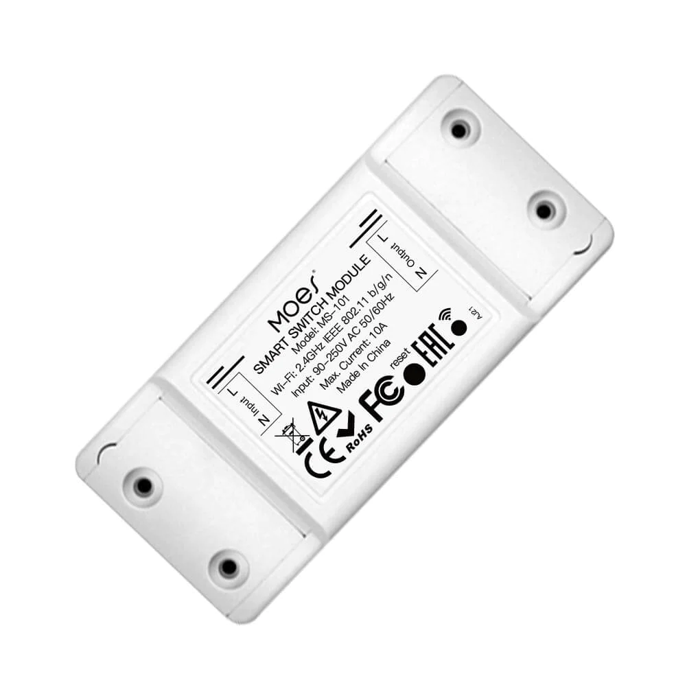 Inteligentny przekaźnik / przełącznik WiFi Moes MS-101 TUYA 1 Inteligentny przekaźnik / przełącznik WiFi Moes MS-101 TUYA