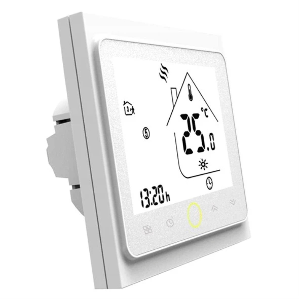 Inteligentny termostat ogrzewanie elektryczne 16A Biały Wi-Fi Moes WHT-002-GBLW Tuya 1 Inteligentny termostat ogrzewanie elektryczne 16A Biały Wi-Fi Moes WHT-002-GBLW Tuya