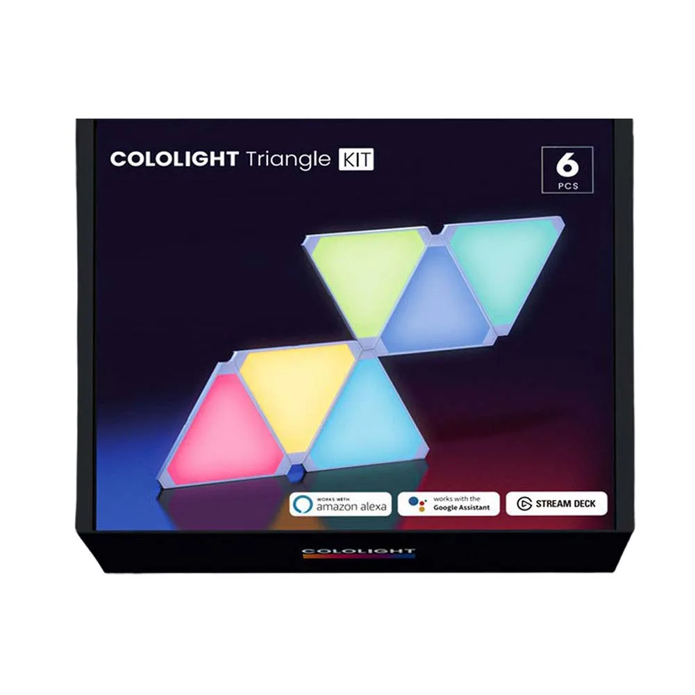 Strona główna 21 Cololight Triangle - Zestaw 6 modułów RGB Wi-Fi