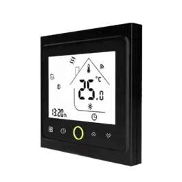 Inteligentny termostat ogrzewanie elektryczne 16A Czarny  Wi-Fi Moes BHT-002-GBLW Tuya