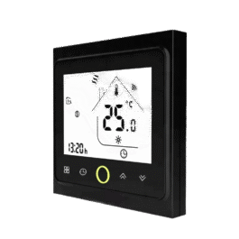 Inteligentny termostat ogrzewanie elektryczne 16A Czarny  Wi-Fi Moes BHT-002-GBLW Tuya