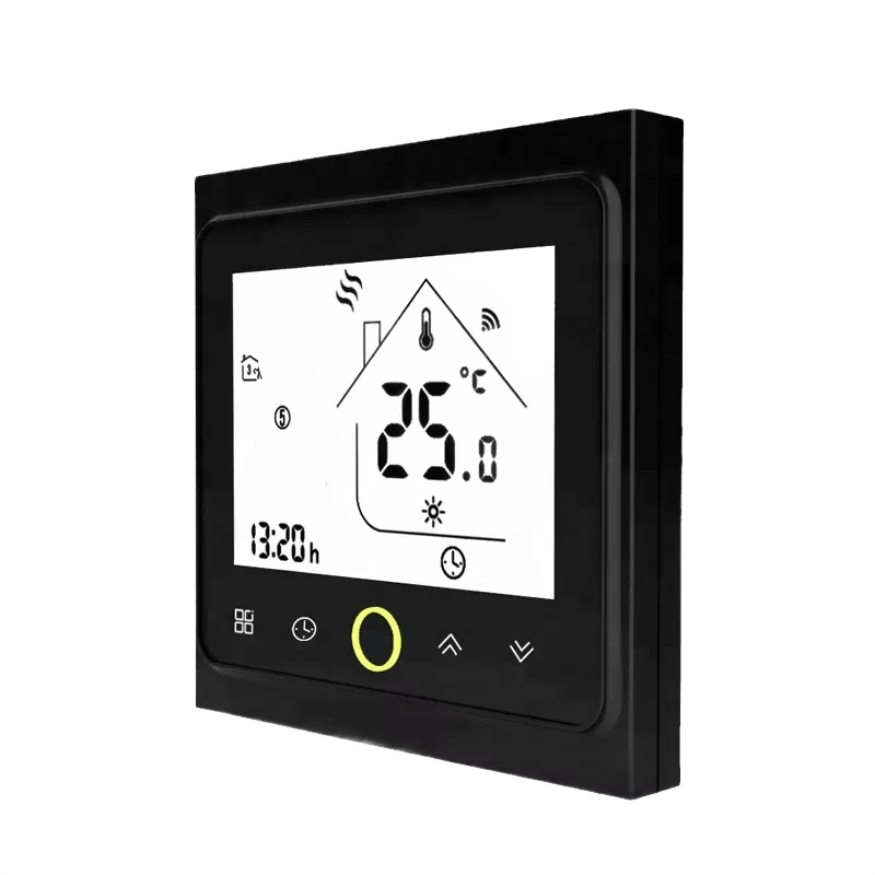 Inteligentny termostat ogrzewanie elektryczne 16A Czarny Wi-Fi Moes BHT-002-GBLW Tuya 1 Inteligentny termostat ogrzewanie elektryczne 16A Czarny Wi-Fi Moes BHT-002-GBLW Tuya