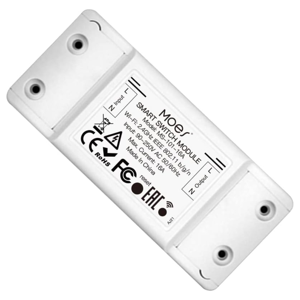 Inteligentny Przełącznik Wi-Fi 16A z monitorem zużycia energii Moes MS-101-16A TUYA