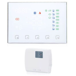 Inteligentny termostat do ogrzewania CO/Wodnego 5A Moes WRHT-8000-GC-BK-EN TUYA