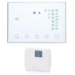 Inteligentny termostat do ogrzewania CO/Wodnego 5A Moes WRHT-8000-GC-BK-EN TUYA