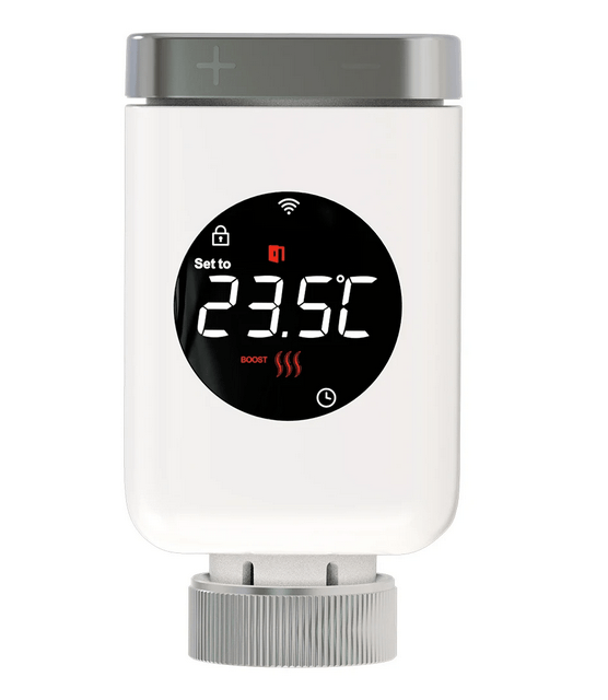 Głowica Termostatyczna Zigbee Moes ZTRV-801 TUYA 1 Głowica Termostatyczna Zigbee Moes ZTRV-801 TUYA