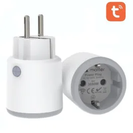 Inteligentne Gniazdko Matter Moes MWP-LO-EU16M Wi-Fi TUYA