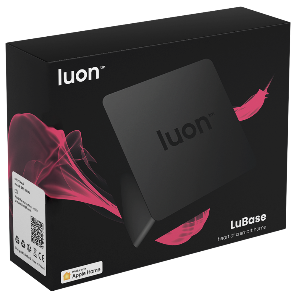 Centrala inteligentnego domu LuON LuBase BAS-01-08 Homekit