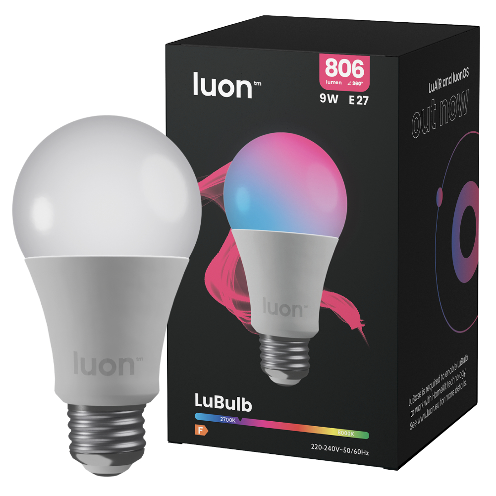 Inteligentna żarówka RGB E27 LuON LuBulb BUL-01-01-04 Homekit