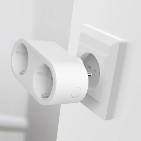 Inteligentne Gniazdko Podwójne z Pomiarami WiFi Moes WP-EU2 TUYA 3