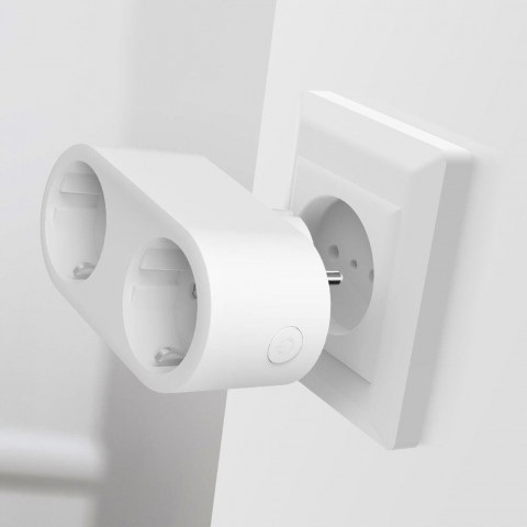 Inteligentne Gniazdko Podwójne z Pomiarami WiFi Moes WP-EU2 TUYA 3 Inteligentne Gniazdko Podwójne z Pomiarami WiFi Moes WP-EU2 TUYA