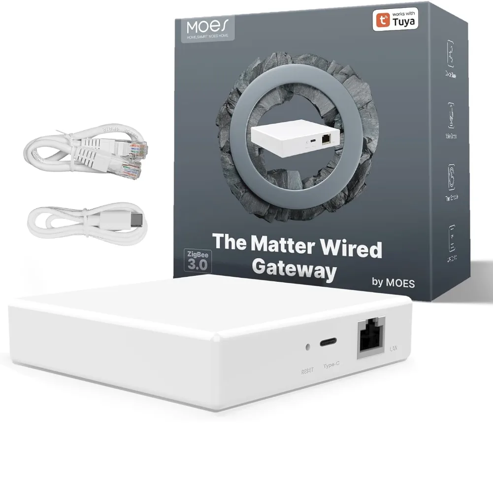Centralka Bramka Zigbee / Thread / Matter MOES MZHUB 1