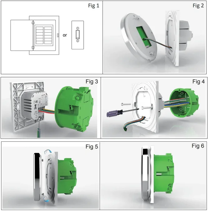 Termostat do piecy gazowych 3A czarny Wi-Fi Moes BHT-6000-GCLW TUYA 4