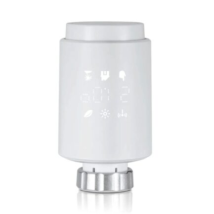 Inteligentna głowica termostatyczna Moes ZTRV-ZX-TV02-EN Zigbee TUYA 1