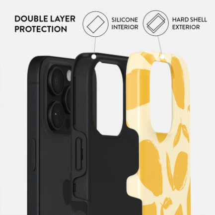 Burga Tough Magsafe - obudowa ochronna do iPhone 16 Pro kompatybilna z MagSafe (lemon tart) 2