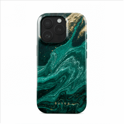 Burga Tough Magsafe - obudowa ochronna do iPhone 16 Pro Max kompatybilna z MagSafe (emerald pool) 1