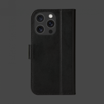 dbramante1928 Copenhagen 3 - skórzana obudowa ochronna do iPhone 16 Pro (black) 1
