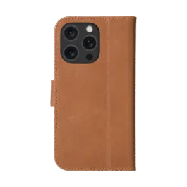 dbramante1928 Copenhagen 3 – skórzana obudowa ochronna do iPhone 16 Pro (tan)