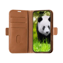 dbramante1928 Copenhagen 3 – skórzana obudowa ochronna do iPhone 16 Pro (tan)