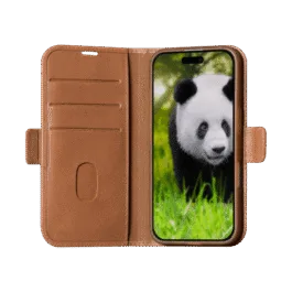 dbramante1928 Copenhagen 3 – skórzana obudowa ochronna do iPhone 16 (tan)