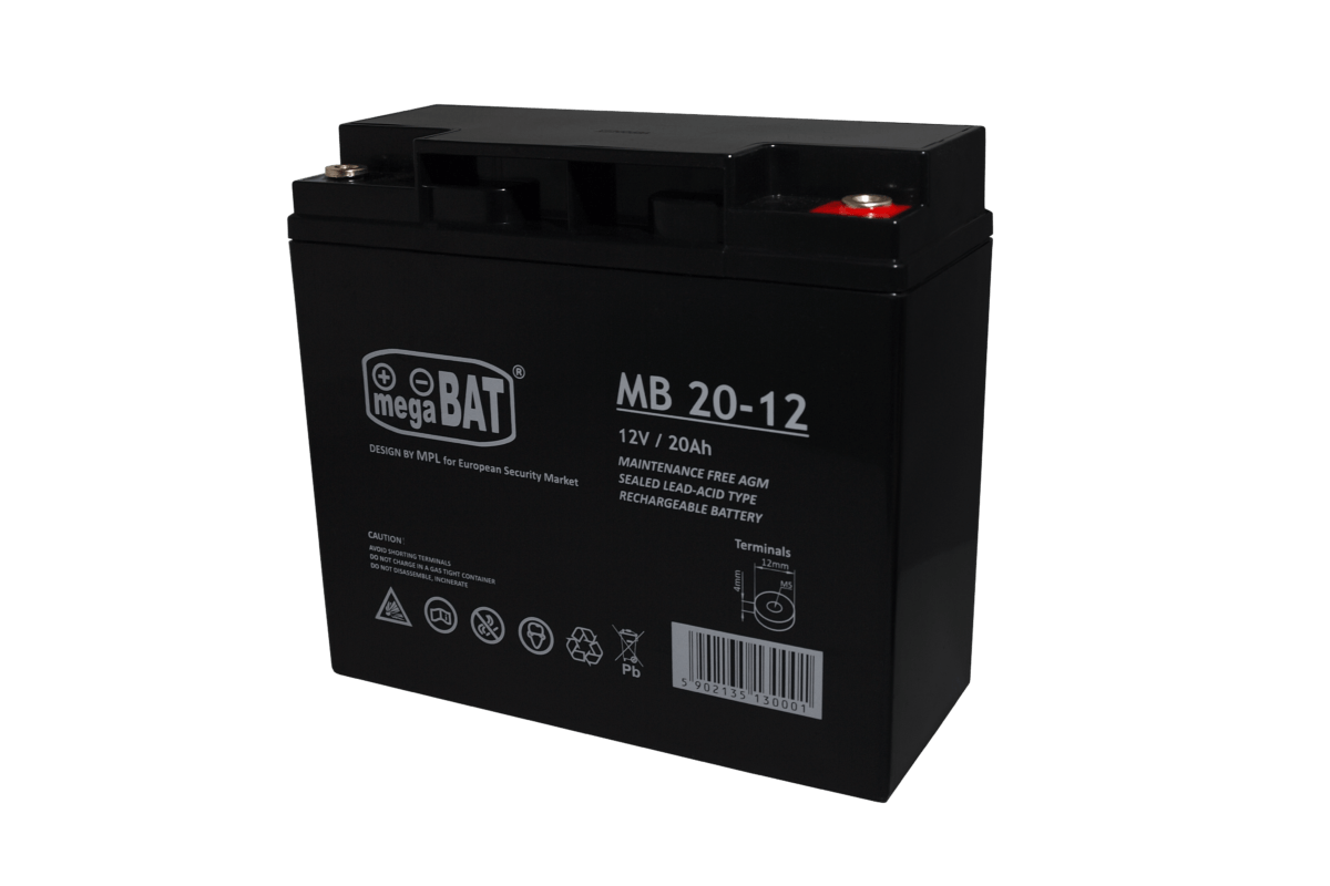 Akumulator AGM MW Power MB 20-12 20Ah 12V