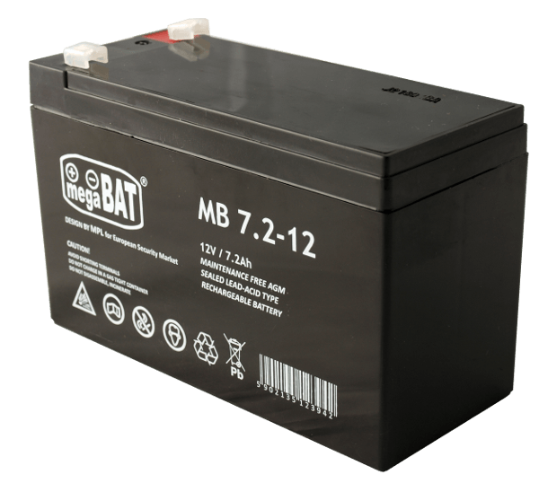 Akumulator AGM MW Power MB 7,2-12 7.2Ah 12V