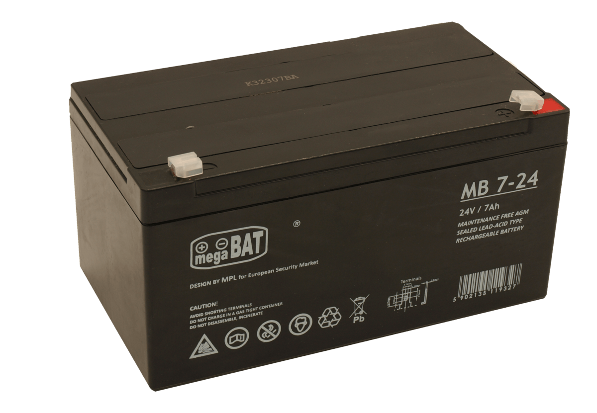 Akumulator AGM MW Power MB 7-24 7Ah 24V