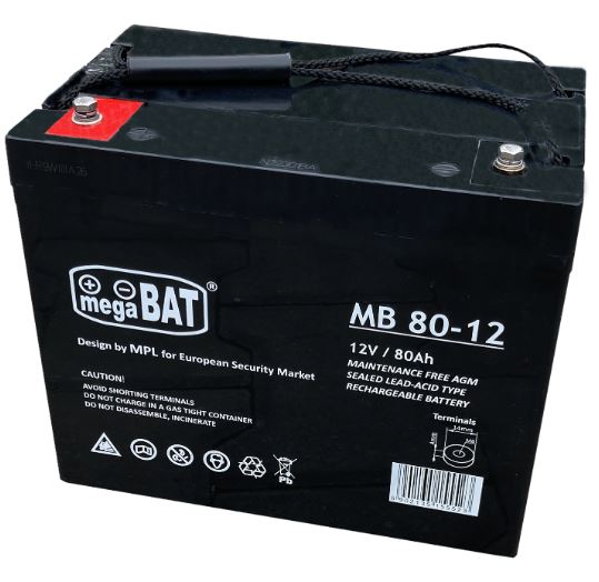 Akumulator AGM MW Power MB 80-12 80Ah 12V