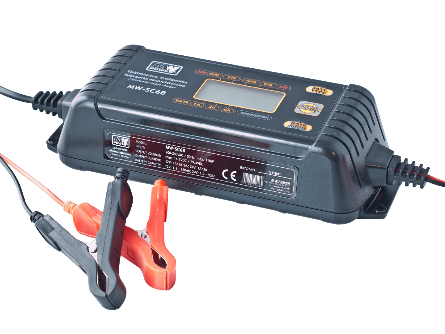 Ładowarka do akumulatorów MW Power MW-SC6B