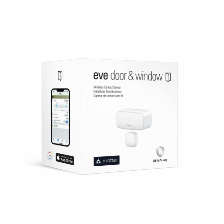 Eve Door & Window - inteligentny czujnik otwierania drzwi i okien (technologia Matter) 2 Eve Door & Window - inteligentny czujnik otwierania drzwi i okien (technologia Matter)