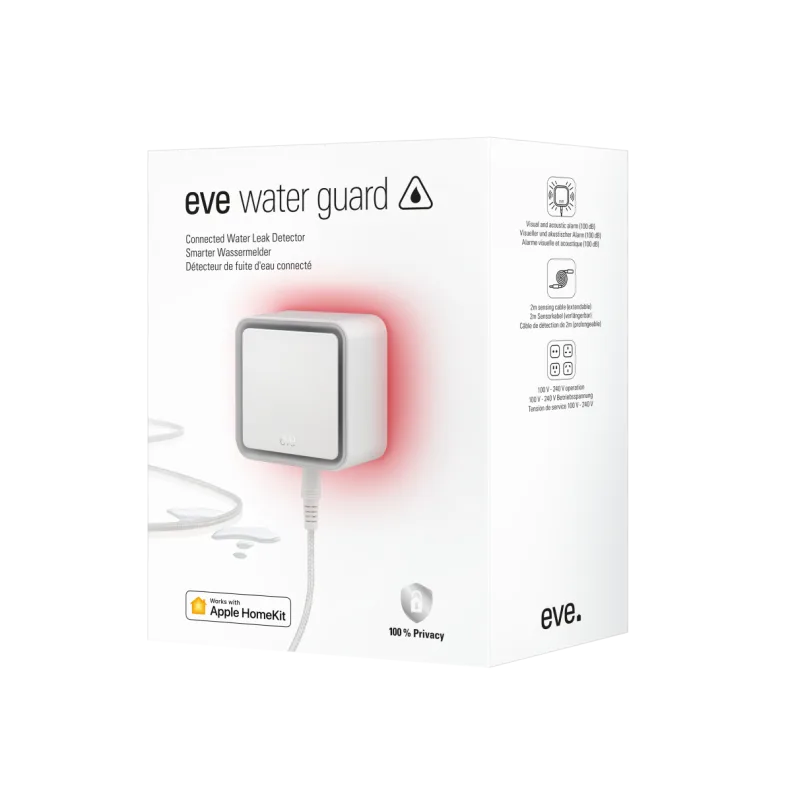 Eve Water Guard - inteligentny czujnik zalania (technologia Thread) 1 Eve Water Guard - inteligentny czujnik zalania (technologia Thread)