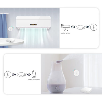 Czujnik temperatury i wilgotności Zigbee MOES ZSS-X-TH-C-MS - obrazek 3