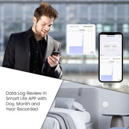 Czujnik temperatury i wilgotności Zigbee MOES ZSS-X-TH-C-MS