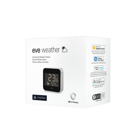 Eve Weather – monitor temperatury i wilgotności (technologia Matter)