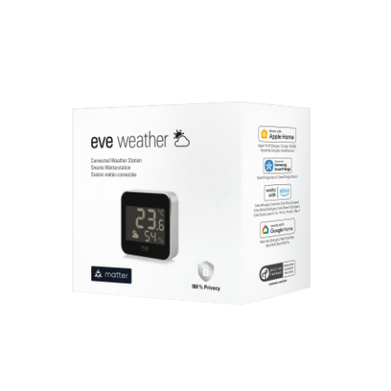 Eve Weather - monitor temperatury i wilgotności (technologia Matter) - obrazek 2