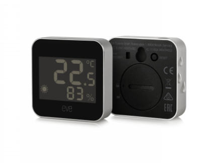 Eve Weather - monitor temperatury i wilgotności (technologia Matter)