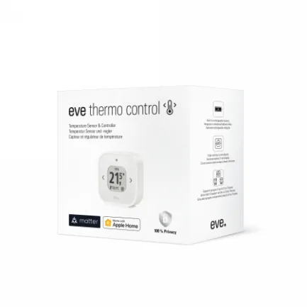 Eve Thermo Control - czujnik temperatury i kontroler do Eve Thermo (technologia Matter) - obrazek 2