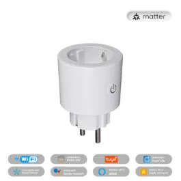 Wtyczka Smart Matter 16A z pomiarem energi Moes MWP-EU16M-WH