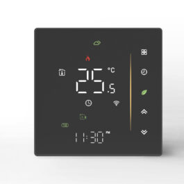 Termostat do ogrzewania podłogowego 16A czarny Wi-Fi Moes BHT-006-GBLW Tuya