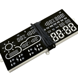 Stacja Pogodowa FDS-06A WiFi 7.3″ LED do luster – pogoda, zegar, data, aplikacja WiseMirror
