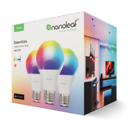 Nanoleaf Essentials Smart Bulbs – zestaw 3 żarówek A19-A60-E27 (technologia Matter)