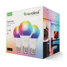Nanoleaf Essentials Smart Bulbs – zestaw 3 żarówek A19-A60-E27 (technologia Matter)