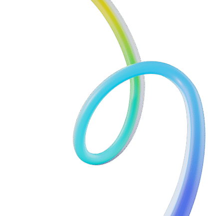 Nanoleaf Smart Multicolour Rope Light - elastyczna, inteligentna, neonowa listwa LED 5 m - obrazek 2