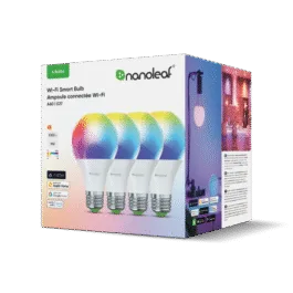 Nanoleaf Essentials Smart Bulbs – zestaw 4 żarówek A60-E27 (Wi-Fi)