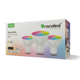 Nanoleaf Essentials Smart – zestaw 3 żarówek GU10 (technologia Matter)