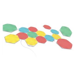 Nanoleaf Shapes Hexagons Starter Kit – panele świetlne (15 paneli, 1 kontroler)