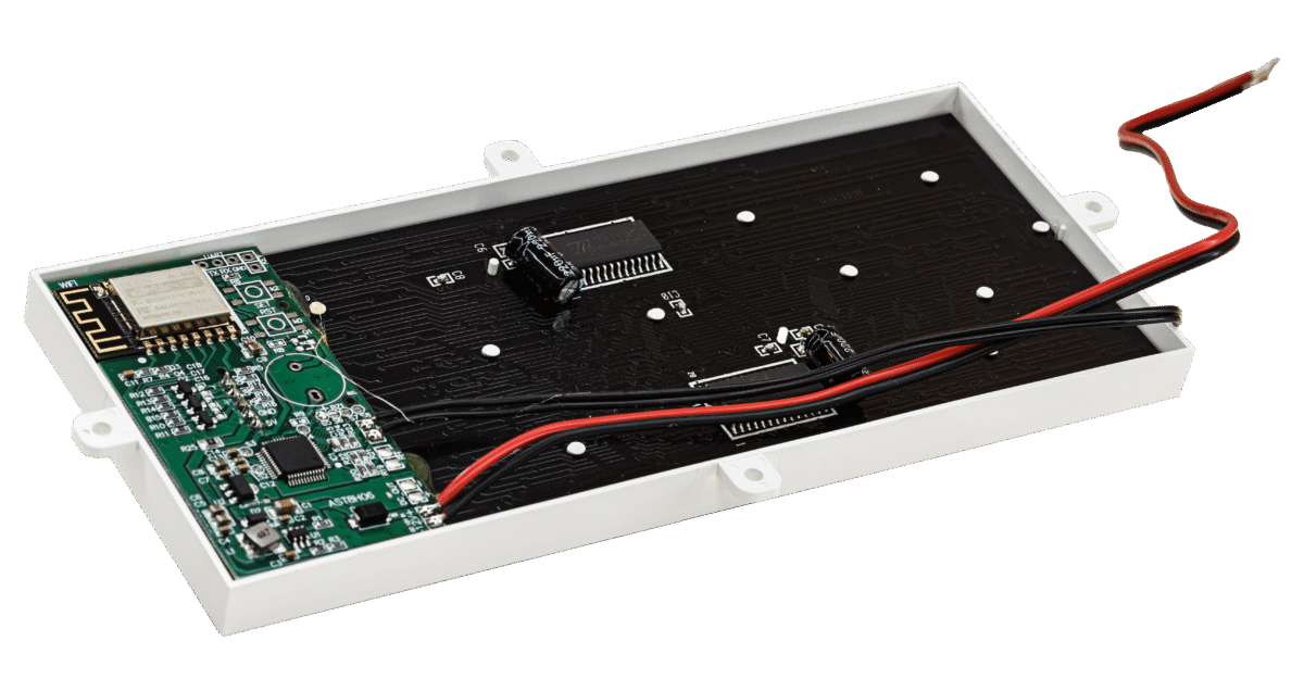 Stacja Pogodowa FDS-06A WiFi 7.3″ LED do luster – pogoda, zegar, data, aplikacja WiseMirror