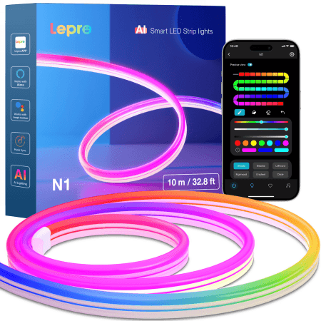 Lepro N1 10M AI – inteligentna taśma LED (10 metrów)